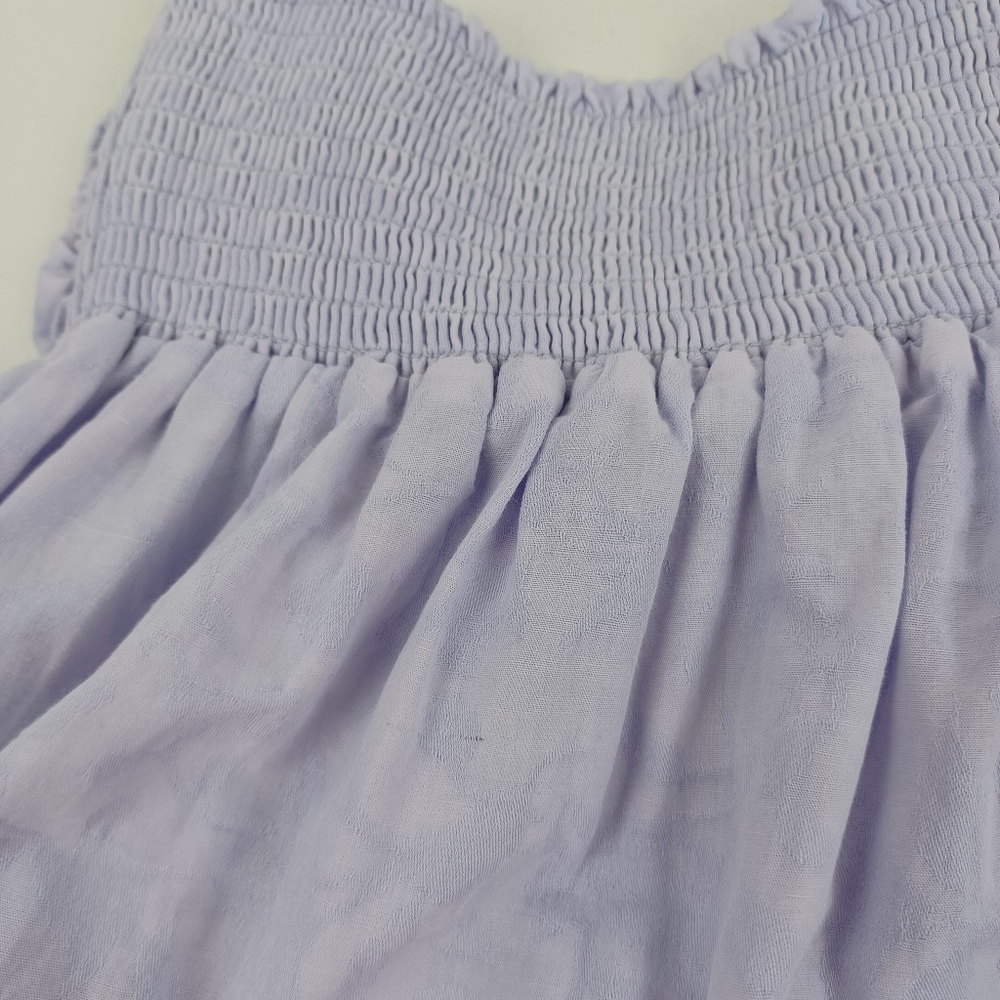 Mara Hoffman Basilia Coverup Dress Size M Women Beach Cotton Linen Tie Neck - Picture 11 of 13